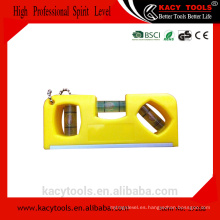 KC-37208 Plástico mini regalo barato keychain nivel de alcohol con magnético